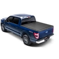 thumbnail image 1 of Truxedo Tonneau Cover 597701 Lo Pro QT; Soft Roll-Up Hook And Loop; Lockable Using Tailgate Handle Lock; Black; Vinyl, 1 of 8