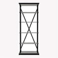 thumbnail image 1 of Bowery Hill Industrial Metal 33-Inch Bookcase in Antique Gray, 1 of 7