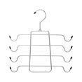thumbnail image 1 of Matoen12 Multi-Layer Foldable Clothes Hanger for Underwear Camisole Pants Socks, Home Closet Organizer and Storage Multifunctional Clothes Racks, 14"x12.2", 4 Layers, 1 Pack, Black, 1 of 3
