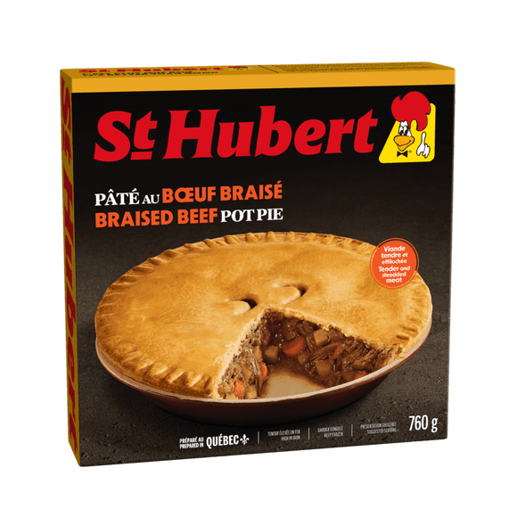 St-Hubert braised beef pot pie, St-Hubert braised beef pot pie 760g
