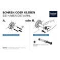 thumbnail image 4 of Grohe 40444001 Porte-Savon Essentiel avec Support, Chrome, 4 of 4