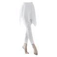 thumbnail image 1 of Leggings 2-en-1 pour Femmes Jupe en Mousseline Modal Douce Asymétrique Ajustée Danse, 1 of 8