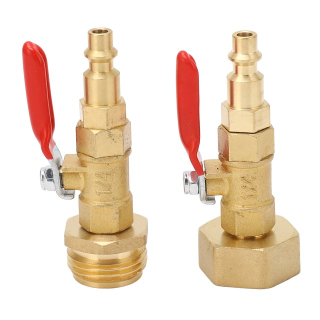 p>Adaptateur de Soufflage de Bateau Adaptateur de Soufflage Rv Winterizing Fitting 2PCS Rv Adaptateur de Soufflage Filetage Externe Interne Raccord d'Hivernage avec Vanne à Bille pour Remorque de Voyage en Bateau/p>