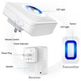 thumbnail image 2 of Fosmon WaveLink Wireless Home Security Driveway Alarm, Motion Sensor Detect Alert, Store Door Entry Chime Doorbell, 2 of 9