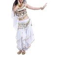thumbnail image 1 of Belly Dance Hip Scarf 158 Gold  Dance Skirt, 1 of 5