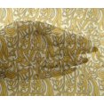 thumbnail image 4 of oneOone Viscose Chiffon Fabric Leaves & Floral Block Print Sewing Fabric BTY 42 Inch Wide, 4 of 4