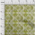 thumbnail image 2 of oneOone Cotton Poplin Light Green Fabric Block Sewing Craft Projects Fabric Prints By Yard 56 Inch Wide, 2 of 5