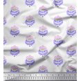 thumbnail image 1 of Soimoi Feuilles de Tissu Soie & Tissu Imprimé Floral 1 Yard 42 Inch Wide, 1 of 3