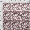thumbnail image 3 of oneOone Viscose Chiffon Brown Fabric Asian Mosaic Craft Projects Decor Fabric Printed By The Yard 42 Inch Wide, 3 of 5