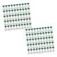 thumbnail image 3 of Abbracc 100 Pcs Illets Outil Robuste pour Scrapbooking Vêtements Chaussures Vert, 3 of 9