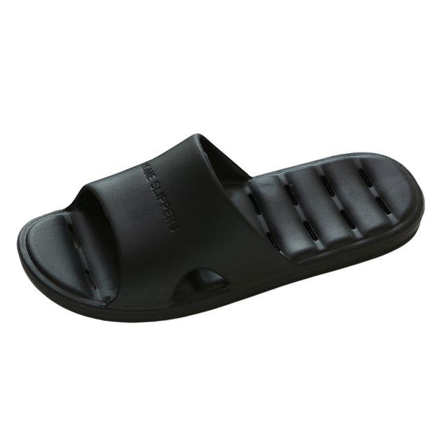 Fsqjgq Fashionable Slippers Flat Bottom Comfortable Bathroom Home Slippers Fashionable Non Slip Sandals