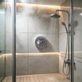thumbnail image 1 of Waterproof Bathroom Wall Clock with Suction Cup Mount and Quiet Quartz Movement for Shower Use, 1 of 6