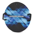 thumbnail image 1 of Slippery Racer Downhill Zeus Kids Foam Saucer Disc Snow Sled with Handles, 1 of 8