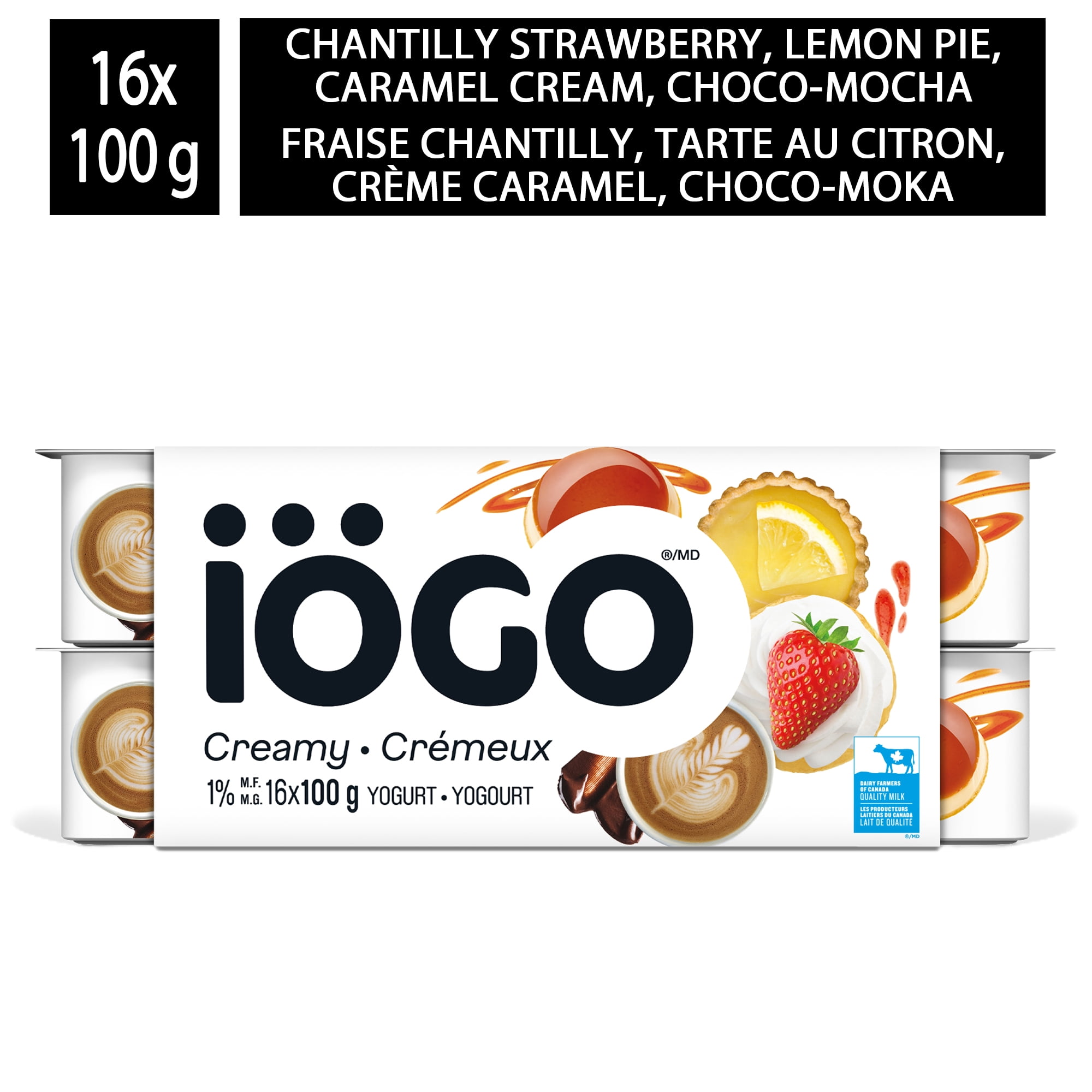 iÖGO Dessert Yogurt Cups