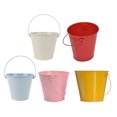 thumbnail image 4 of 5pcs Metal Buckets Garden Planters Practical Plant Pails Mini Flower Buckets, 4 of 8