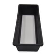 thumbnail image 3 of Mainstays Black Plastic Non-Slip Cabinet Drawer Organiser, 3.75" x 9.75", for Kitchen Gadgets, 1 Piece, 3 of 5