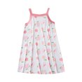 thumbnail image 1 of Zwiiyzr 2025 Robe de Nuit Douce pour Fille 3-10 Ans Sans Manches à Bretelles Spaghetti Pyjama Robe pour Enfants Tenue de Nuit Rose, 1 of 3