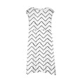 thumbnail image 4 of PMVFHDE Robe Fille pour l'Été Mode Fille Mignonne Printemps et Été Imprimée Col Rond Sans Manches Robe Décontractée (5), Blanc, 3-4, 4 of 5