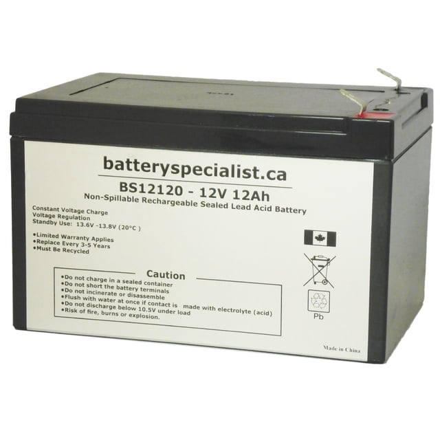 Batterie de Trottinette Fauteuil Roulant 12V 12Ah Remplace ToPin TP12-12 MK ES12-12