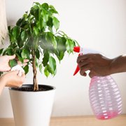 Uscallm Pressure Watering Can 500ml, Fine Mist Spray Bottle for Plants, Adjustable Nozzle Hand Pump Garden Watering Can, Large Capacity Plastic Waterer for Indoor Outdoor Flowers Household Gardening