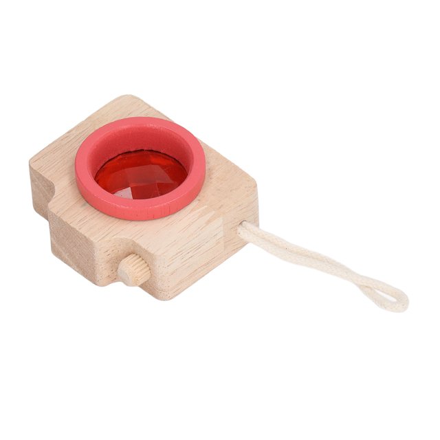 Jouet pour Enfants, Jouet Lentille Prismatique Imagination Intéressante pour Voyager Rouge