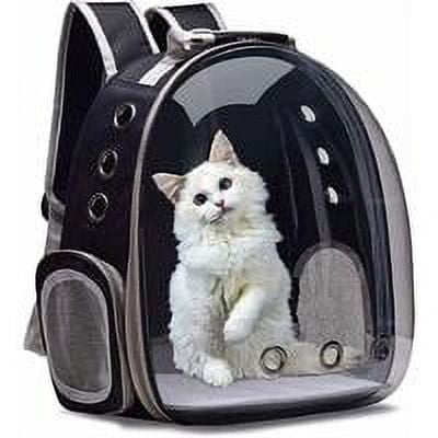 Cat Carrier Backpack, Pet Bubble Backpack, Breathable, Airline Approved, Small Space, for Travel, Hiking, Walking Outdoors