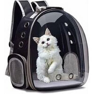 Cat Carrier Backpack, Pet Bubble Backpack, Breathable, Airline Approved, Small Space, for Travel, Hiking, Walking Outdoors