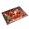 thumbnail image 1 of Kitchen Mats for Floor Christmas Kitchen Mat Red, 1 of 6