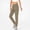 Coffee, variant on hoksml Women Cargo Pants Joggers Pants Casual Active Pants Solid Color Elastic Waist Button Zippers Pockets Slim Pants Comfy Athletic Track Pants