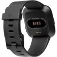thumbnail image 2 of Refurbished Fitbit WFSFitbitVersa1stGenOBBlack 1st Gen Smartwatch, 2 of 3