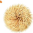 thumbnail image 2 of CUITING Sturdy Safe Toothpick Holder with 800 Natural Wood Toothpicks for Teeth Cleaning  Unique Home Design Decoration  2 Pack  Beige, 2 of 8