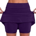 thumbnail image 1 of QIPOPIQ Jupe-Short de Performance Active pour Femmes Jupe Légère pour Course Tennis Golf Entraînement Sports Liquidation, 1 of 6