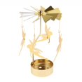 thumbnail image 2 of jifeng Votive Candle Holder Tea Light Lantern Rotating Candlestick 5inch Elf, 2 of 9