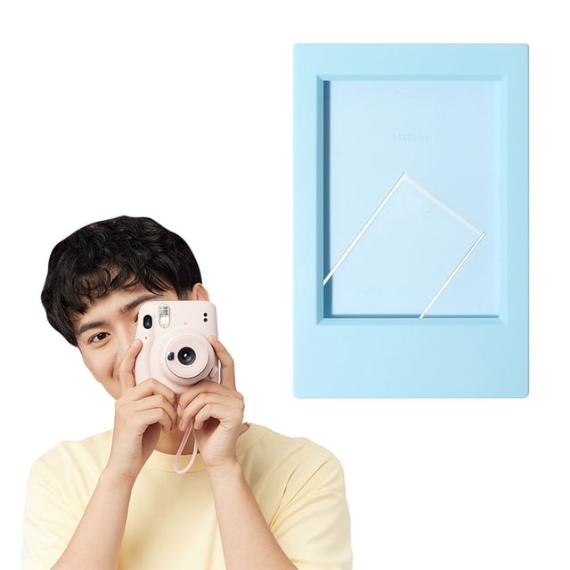Cqxid Desktop Ornament Under $5 3inch Mini Photo Frame Tabletop For Picture Frames Tabletop Desktop Ornament Photocard Display Stand Home Decor Photo Frame