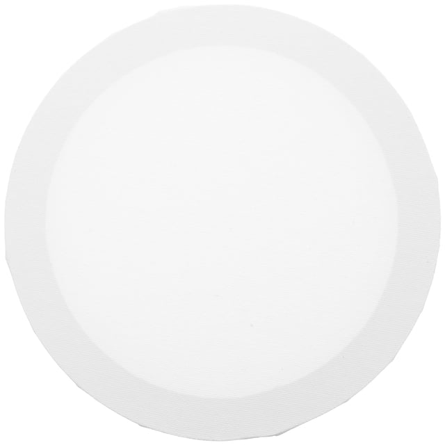 Shisuyan Panneau de Toile Rond pour Peinture Panneau Vierge Tableau de Dessin en Toile pour Peinture Acrylique à l'Huile. Panneau de Toile Rond Blanc de 30 cm de Diamètre, Fabriqué en Matériau Coton durable. Convient à l'Acrylique, à l'Aquarelle et à la Peinture à l'Huile, Cette Fourniture d'Art Polyvalente Est Idéale pour les Projets DIY, les Panneaux d'Exposition Ou les Panneaux d'Artisanat.