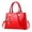 Z03-Red, variant on Bmisegm Womens Tote Bag Fashion Handbags Ladies Purse Satchel Shoulder Bags Leather Bag Khaki One Size