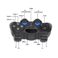thumbnail image 4 of USB Wireless Gaming Controller Gamepad for PC/Laptop Computer(Windows XP/7/8/10) & PS3 & Android & Steam - [Black] (black), 4 of 6