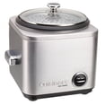 thumbnail image 1 of Cuisinart CRC-400 Rice Cooker, 4-Cup, Silver, 1 of 4