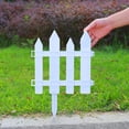 thumbnail image 4 of XYAIYT White Plastic Garden Fence Edgings for Lscaping Fall Decorations Holiday Decorations Define Spaces in Lawns Flowerbeds with Modular Design Easy Installation Long Lasting Outdoor Privacy White, 4 of 6