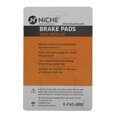 thumbnail image 4 of Niche Brake Caliper Pad Kit Front Right for Polaris Ranger RZR Sportsman XP 1912374 MK1001116, 4 of 6