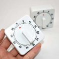 thumbnail image 2 of EcoNesxp White 60 Minute Timer 2 Pieces Mechanical Kitchen Timer Minute Timer with Sound Alarm Countdown, 2 of 5