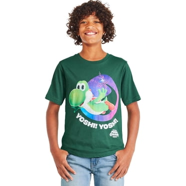 T-shirt Yoshi Super Mario Galaxy : Le Film pour garçons