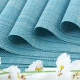 thumbnail image 4 of Unique Bargains 4/6pcs Heat Insulated Placemats Anti-slip Washable PVC Table Mats, 4 of 8