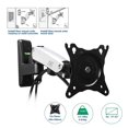 thumbnail image 1 of North Bayou 17"-27" Gas-Strut Monitor Wall Mount - F120-S, Silver, 1 of 5