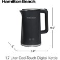 thumbnail image 4 of Refurbished Hamilton Beach 41033 Digital Temperature Control Electric Tea Kettle, Black, 4 of 8