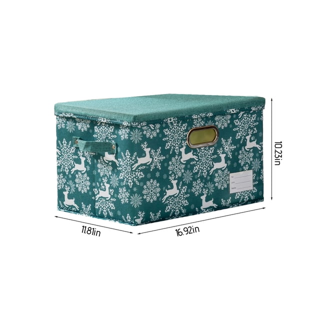 Dvkptbk Foldable Storage Box with Lid Fabric Storage Box with Lid, Closet Storage Box, Room Organization, Office Storage, Toy Storage Storage Storage & Organization