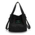 thumbnail image 1 of Lady Cute Canvas Handbag Shoulder Messenger Crossbody Bag, 1 of 7