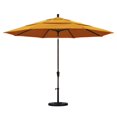 thumbnail image 2 of California Umbrella Parasol de Patio de 11 Pieds Jaune, 2 of 2