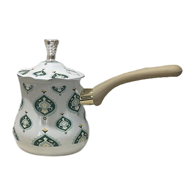 Elodie Turkish Coffee Pot Portable Butter Warmer Pot for Kitchen Camping Restaurant 720ml