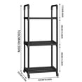 thumbnail image 3 of Sentmoon Corner Shelves Corner Stand Kitchen Storage Rack Microwave Cookware Organizer Movable Iron Shelving Unit Reinforced Floor-Standing Multi-Purpose Storage Rack, 3 of 9